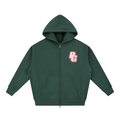 RG BLOCK ZIP UP - PINK